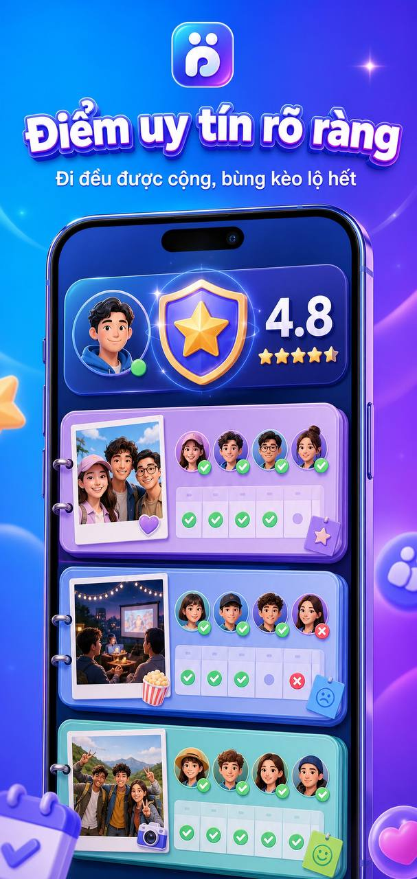 Điểm uy tín rõ ràng